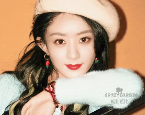 赵丽颖同款白色羊毛贝雷帽女秋冬韩版百搭复古...