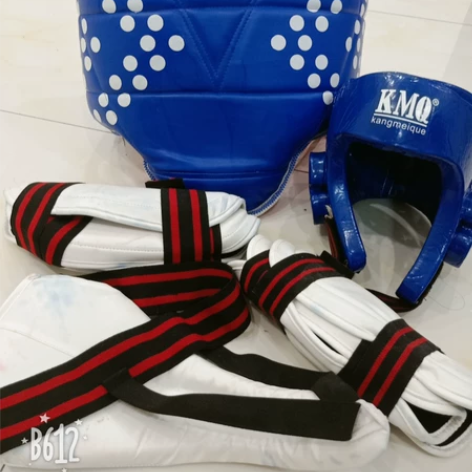 闲置  跆拳道护具一套齐全  就打比赛时穿...