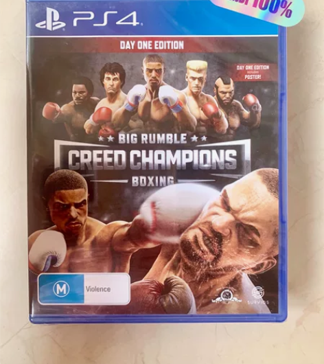 全新PS4游戏   大隆隆声拳击 信条 奎...
