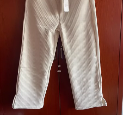 雪尼尔阔腿裤女秋冬新款直筒宽松高腰垂感加绒...