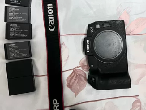 佳能eos rp微单 国行 有原装肩带 双...