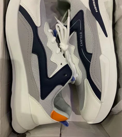 全新卡帝乐鳄鱼男士休闲运动鞋，41码尺寸，...