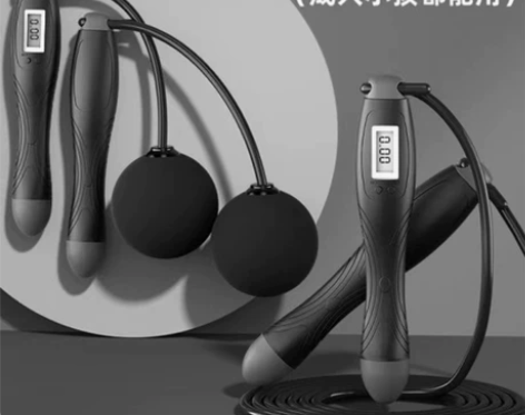 无绳跳绳大球！负重两用款可计数跳绳成人女生...