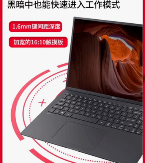 LG lg 笔记本 lg电脑 gram16 2021  i5...