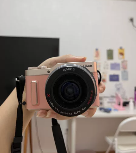 松下粉色款微单Gf10电动镜头 去年11月...