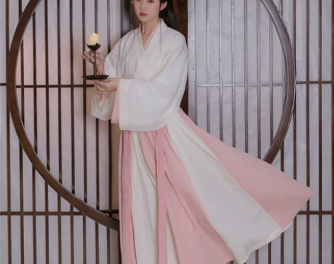 白栀青衫原创汉服 晋制一套   全新仅试穿...