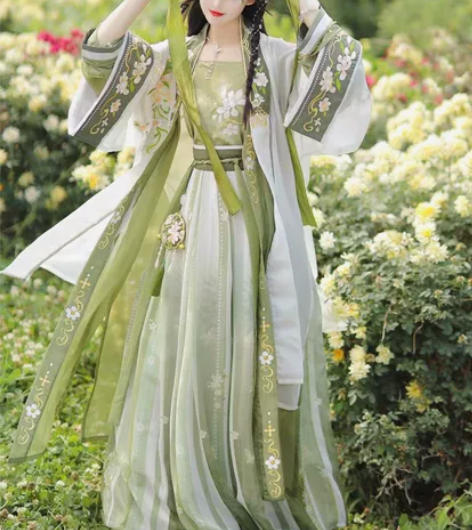 包邮出汉旭原创汉服【清桅】S码，一洗一穿，...