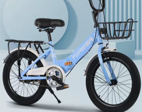 永久儿童自行车女孩折叠6-12岁8中大童1...