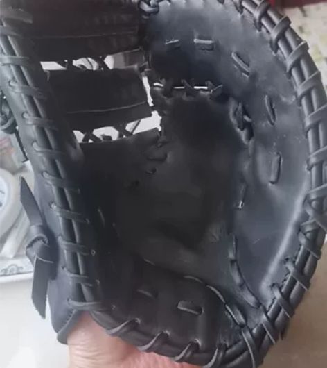 台湾双塔硬式一垒手手套 老牌子 仅仅结果一...