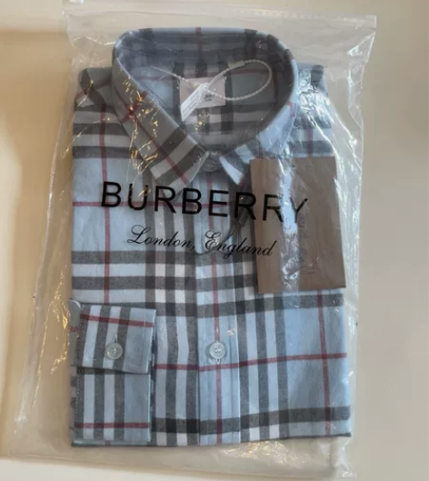BURBERRY 男士衬衣 纯棉 秋冬衬衣...