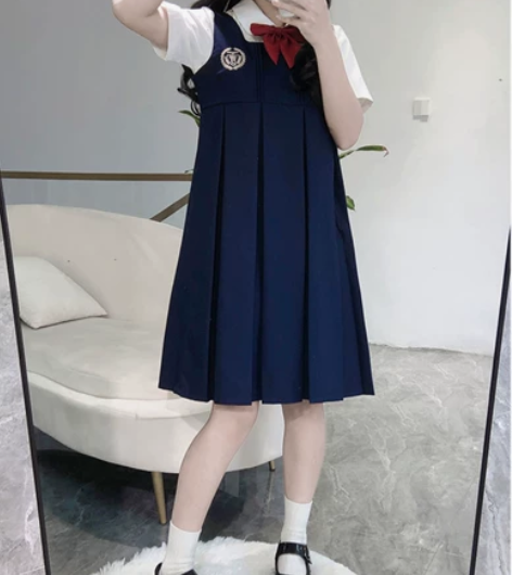 jk制服套装原创正版护奶裙奶乖日系学院风大...