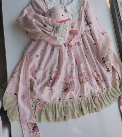 可爱风Lolita,超可爱 尺码:m OP...