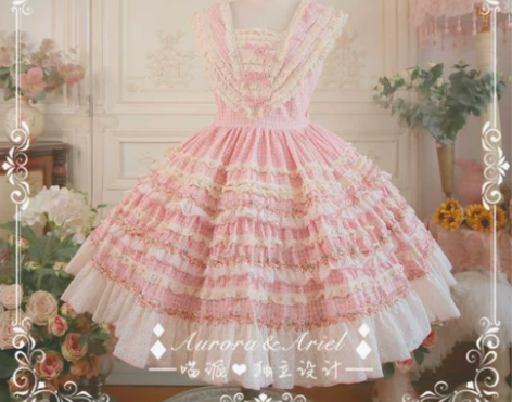 AA家 布谷森屿jsk 粉色全新 感兴趣的...