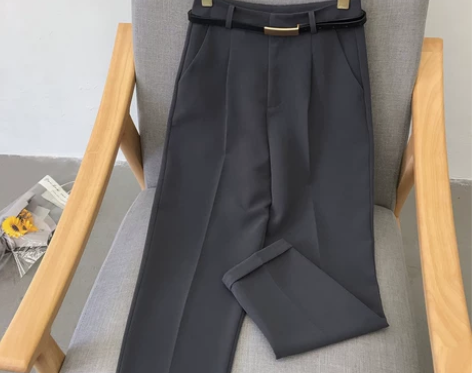 【划算价】休闲裤女2021春秋季新款时尚显...