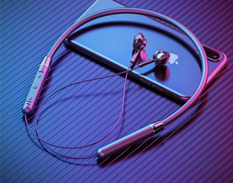 运动无线蓝牙耳机2022年新款半入耳式颈挂...