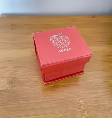 水晶苹果 装饰品摆件创意工艺品 成色如图 ...