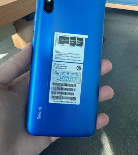红米手机 redmi 9A 蓝色 4+64...