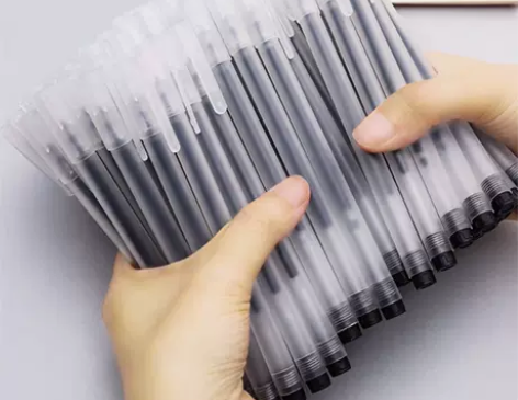 （100支）黑色巨能写中性笔仅6.9包邮剩...