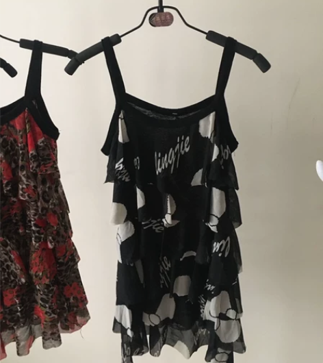 女士吊带背心 蕾丝面料 适合年龄30-55...