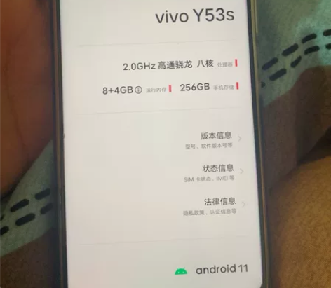 vivoy53s，成色99新，放在家里闲着...