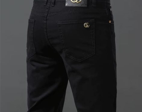 裤子男修身 裤子男裤欧货高端2022年春秋...