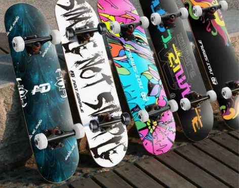 AD专业滑板初学者成人男女生青少年双翘儿童...