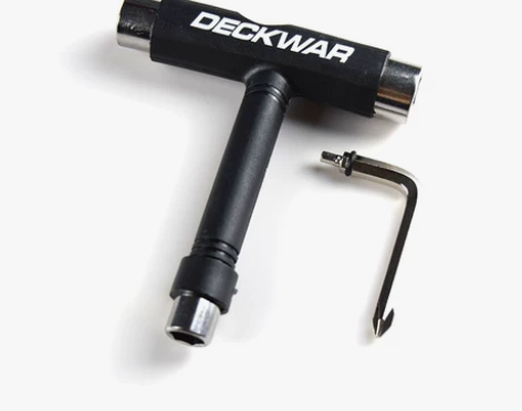DECKWAR滑板扳手固定拧螺丝螺母长板滑...