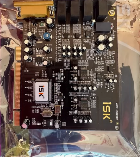 isk0060机箱内置声卡，5.1，适合聊...