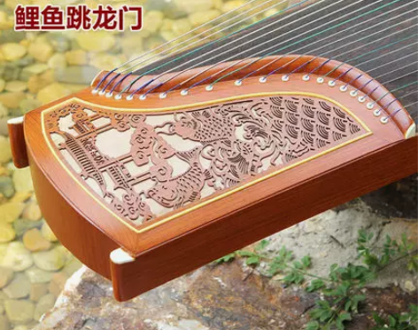 润扬古筝 百凤朝阳专业教学入门挖嵌琴 初学...