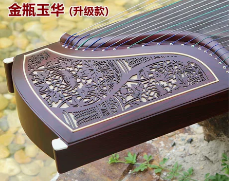 润扬古筝 百凤朝阳专业教学入门挖嵌琴 初学...