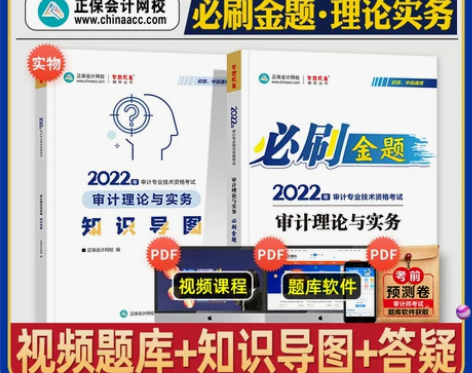 正保会计网校2022年新版注册审计师考试教...