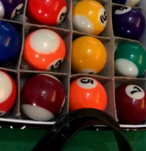 包装齐全，桌面台球 玩具售出不退不换 小红...