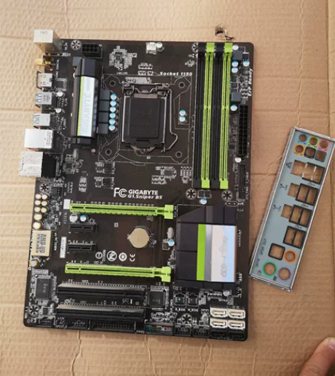 技嘉G1.Sniper B5主板，功能完好...