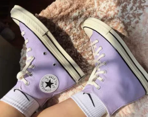 匡威1970S  香芋紫色高帮 36码！只...