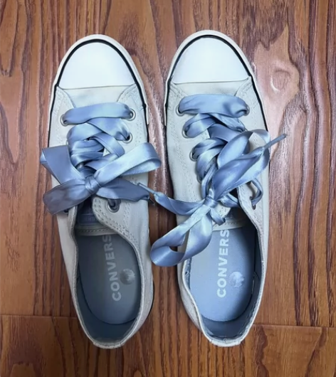 Converse/匡威 女子冷灰色薄底低帮...