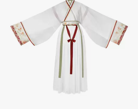 池夏 繁花入梦:云裳仙晋制直领交窬裙原创改...