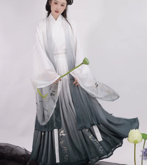 汉服女正品原创中国风晋制齐腰襦裙魏晋风古装...