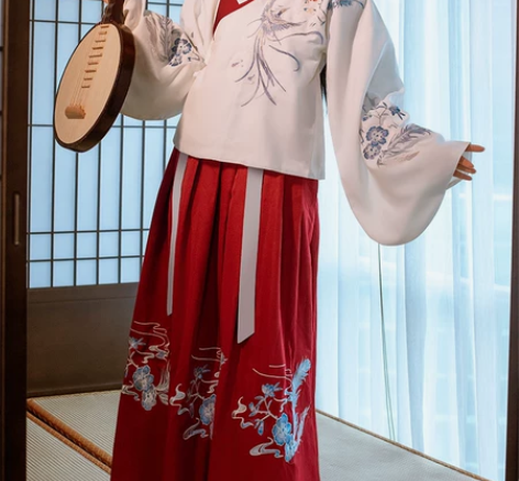 艺缕原创正品【鸾凤】交领汉服女琵琶袖明制袄...