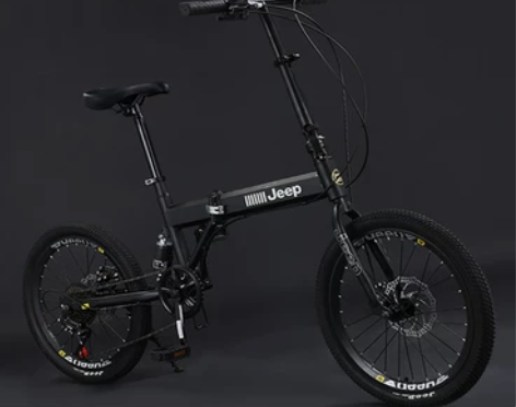 吉普Jeep折叠自行车成人男女20寸超轻变...