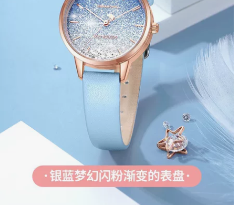 正港ZGOx玉桂狗手表女款初高中学生小众三...