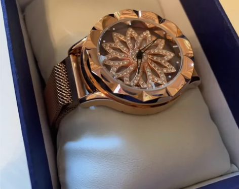 时来运转手表 表盘会转 别人送的 感兴趣的...