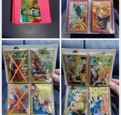 最近翻出一本极为珍贵的闪卡集，有龙珠、男儿...