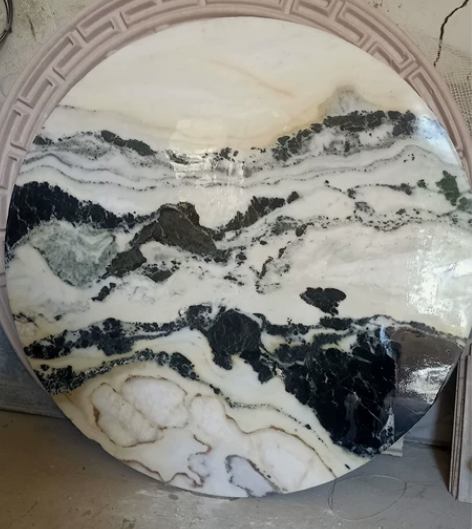 天然大理石加工直经9O公分 感兴趣的话点“...