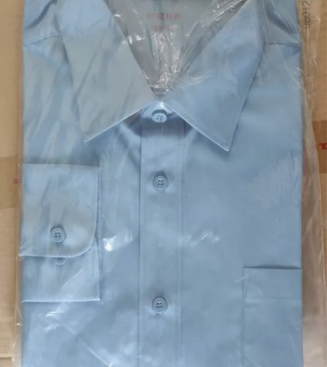 男士蓝色长袖衬衣 感兴趣的话点“我想要”和...