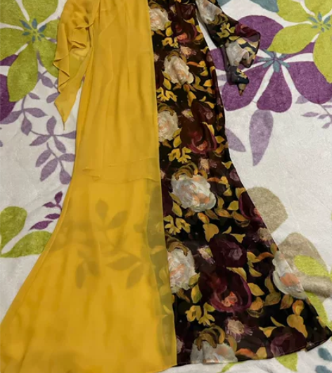 物境全新中码鱼尾裙.吊牌全.怀宝前买的.现...