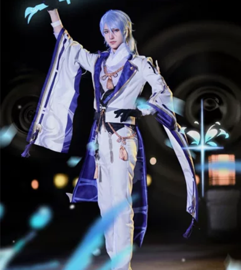 漫路现货原神cos神里绫人cos磐祭叶守c...