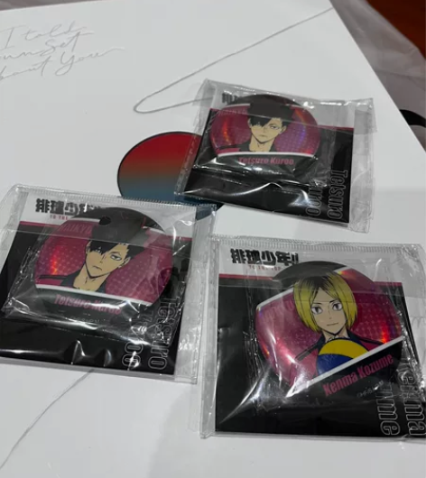 星河动漫排球少年黑尾铁朗孤爪研磨10r/1...