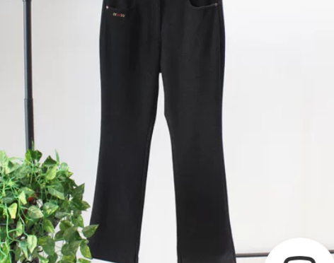 高端B牌 柔软舒适有弹力 加绒小直筒休闲裤...