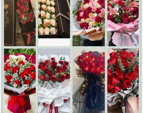 混搭情人节红玫瑰速递吴中相城区