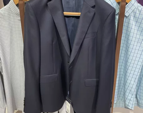 专柜价3390 雅戈尔男士进口面料全羊毛商...